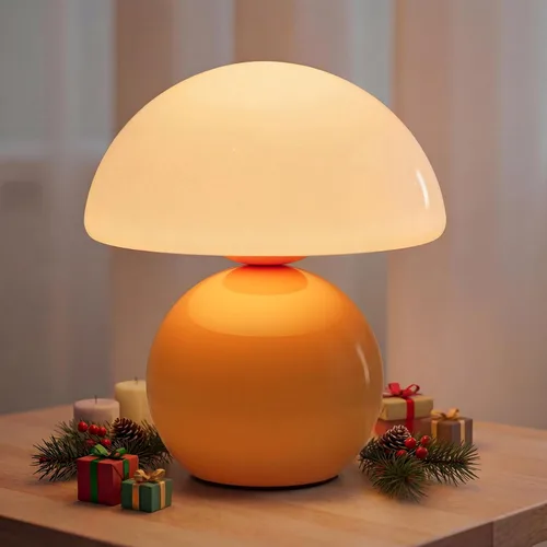 Miniatura 15 de NIORSUN Lámpara de Mesa con Forma de Hongo para Dormitorio, Lámpara de Mesa Portátil Inalámbrica, Lámpara Inalámbrica, Pequeñas Lámparas Táctiles