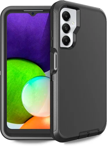 Miniatura 13 de Defender Funda para Samsung Galaxy A17 5G, resistente a prueba de golpes, a prueba de polvo, 3 en 1, funda protectora resistente para Galaxy A17 5G