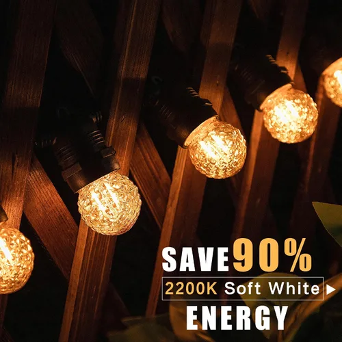 Miniatura 4 de E26 Bombillas LED Ámbar Pequeñas, Bombilla Edison Pequeña de 1 W, Bombilla Incandescente de 10 Vatios, Bombillas Decorativas de Bajo Consumo 2200 K