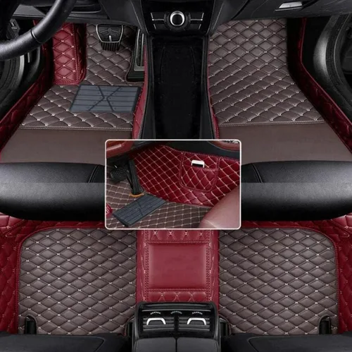Miniatura 35 de Alfombrillas de cuero completas a medida para auto - Mejora el interior de tu vehículo con forros de piso específicos para vehículos - Perfectas