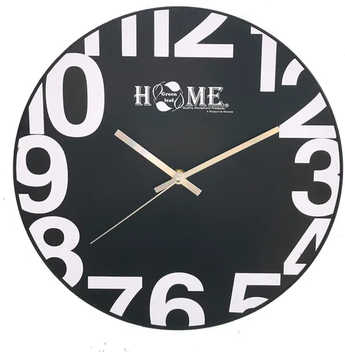 Miniatura 12 de Uniware - Reloj de pared silencioso sin tictac de diseño moderno conciso para decoración de sala de estar, oficina, dormitorio