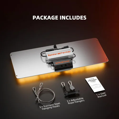 Miniatura 8 de Spider Farmer SF2000, Luz de Crecimiento LED Samsung LM301H EVO, Luz de Plantas de Espectro Completo, Lámpara de 200W Ajustable y Alta Eficiencia