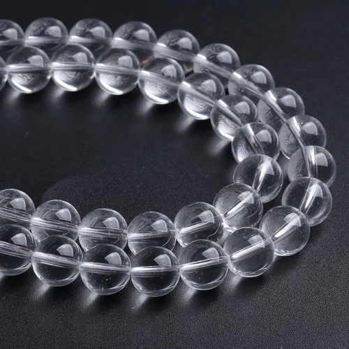 Miniatura 79 de 100 cuentas redondas sueltas de hematita negra de grado AAA para hacer joyas y pulseras