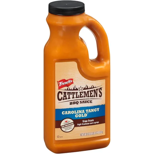 Cattlemen's Carolina Tangy Gold Salsa para barbacoa, 38 onzas