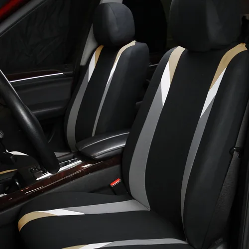 Miniatura 2 de Fundas para asientos modernos, bolsa de aire y Ready™ split de FH GROUP FH-FB033115, para la mayoría de automóviles, camiones, SUV o furgonetas