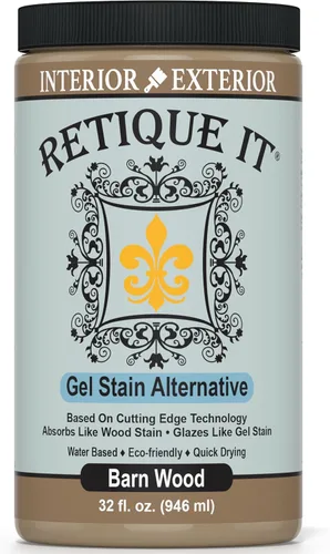 Miniatura 64 de Retique It Kit multiusos con acabado de madera - GO Beyond de madera falsa con imprimación a base de madera líquida pintable y tinte de gel - 60