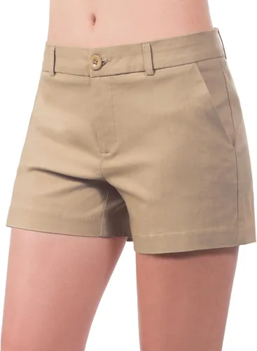 Miniatura 5 de MixMatchy Pantalones cortos casuales con puños y bolsillos para mujer
