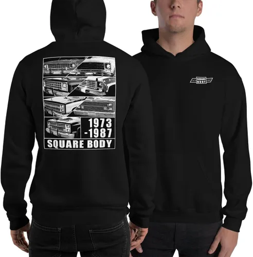 Miniatura 2 de Aggressive Thread Sudadera con capucha de cuerpo cuadrado 1973-1987 Trucks Squarebody