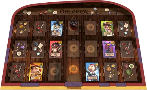 Miniatura 7 de Jamaica The Crew - Expansión del juego de mesa – Juego de estrategia, juego de mesa familiar para niños y adultos, juego de aventura pirata, a