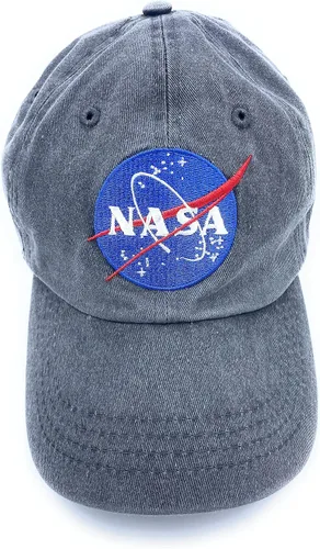 Aeisage Gorra de béisbol vintage de la NASA con logotipo de la NASA, gorras de algodón para hombres, sombrero de papá, sombreros de algodón lavado