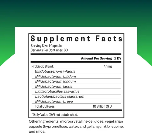 Miniatura 2 de Seeking Health ProBiota HistaminX Probiótico nutricional probiótico vegetariano 10 mil millones de UFC por porción 60 cápsulas vegetarianas