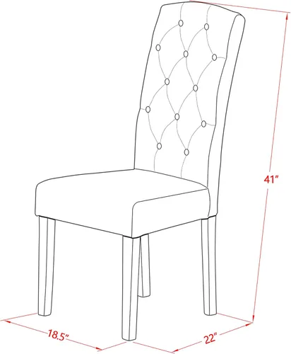 Miniatura 11 de East West Furniture HLCE5-LWH-15 - Juego de mesa de comedor de 5 piezas para 4 personas, incluye una mesa de cocina redonda con pedestal y 4 sillas