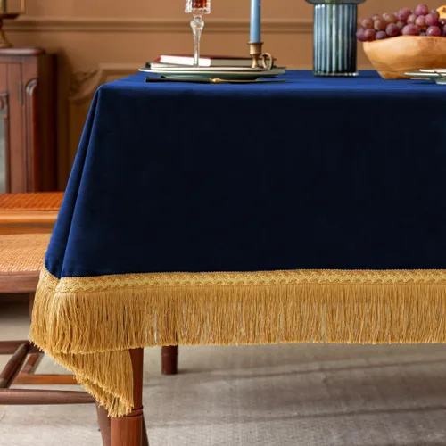 Miniatura 8 de F-CHU Manteles cuadrados pequeños de 36 x 36 pulgadas, mantel redondo pequeño de terciopelo color negro sólido para mesita de noche, mesita