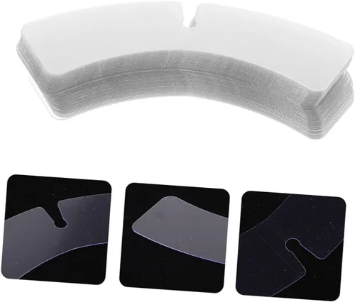 Miniatura 8 de 100 piezas transparentes para cuello para hombres y mujeres, insertos de soporte de cuello para camisas de vestir para uso a término