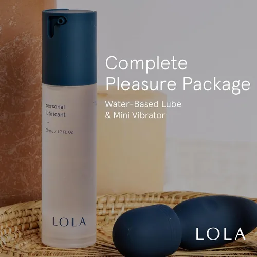 Miniatura 8 de LOLA Lubricante personal y mini vibrador - Lubricante a base de agua para mujeres y mini masajeador y vibrador para mujeres, bienestar sexual