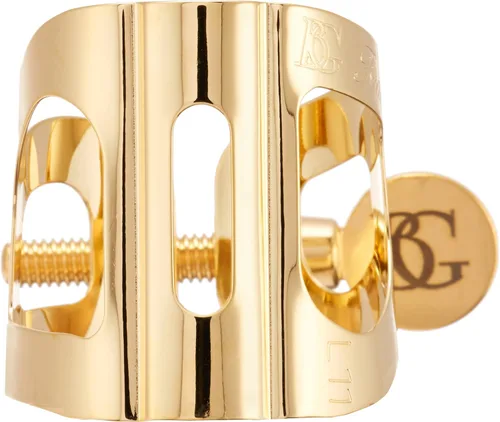 Miniatura 2 de BG L11BG - Ligadura tradicional para saxofón alto con tapa chapada en oro