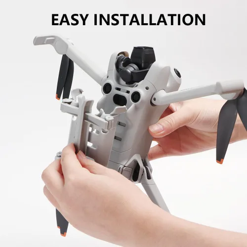 Miniatura 5 de Mini 4 Pro Tren de aterrizaje extendido, pata de araña de aterrizaje plegable compatible con accesorios DJI Mavic Mini 4 Pro