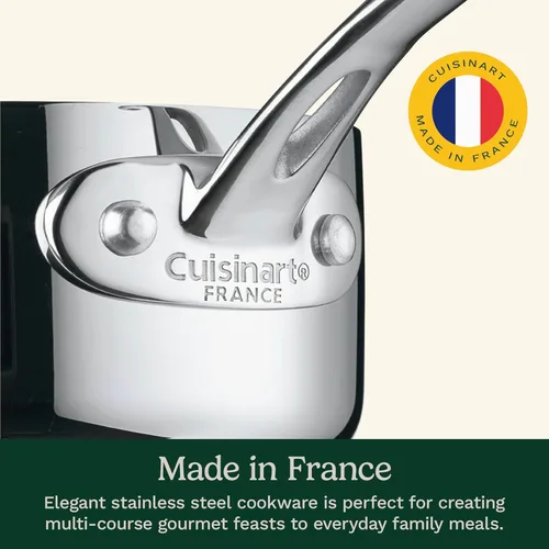 Miniatura 3 de Cuisinart FCT-13 Juego de Utensilios de Cocina de 13 Piezas French Classic Tri-Ply, Plateado
