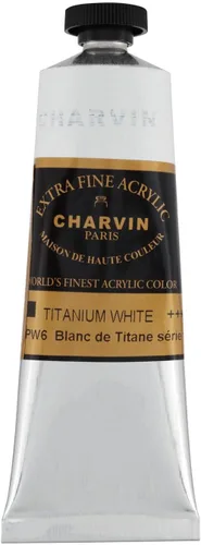 Miniatura 53 de Charvin Pintura acrílica profesional extrafina – verde absenta, tubo de 2.1 fl oz, pigmentos de triple fresado, resistente a la luz, pinturas