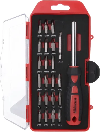Miniatura 2 de BIRCHWOOD CASEY Kit de destornilladores básicos Juego de 22 llaves de armería duraderas y versátiles Estuche incluido