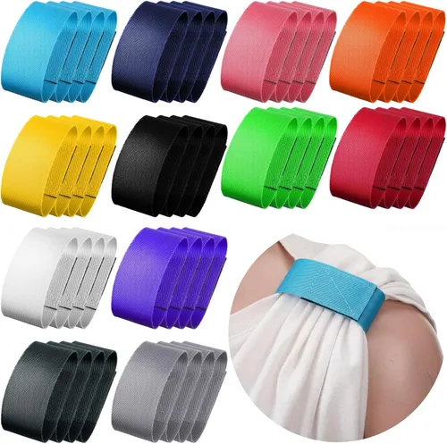 Miniatura 9 de Kajaia Sleeve Holders Sports Sleeve Clips Soccer Softball for Sports T Shirts Baseball Negro