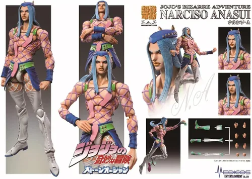 Miniatura 7 de Medicos - Jojo's Bizarre Adventure Pt 6 - Figura de acción Chozokado Narciso A