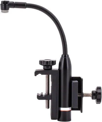 CAD Audio Micrófono de tambor de cuello de cisne de condensador cardioide C98 con montaje de llanta, bajo ruido, alto SPL, diseño sin soporte de