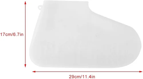 Miniatura 2 de Funda de silicona antideslizante para zapatos para adultos, equipo de protección forzado antideslizante para días lluviosos y nevados