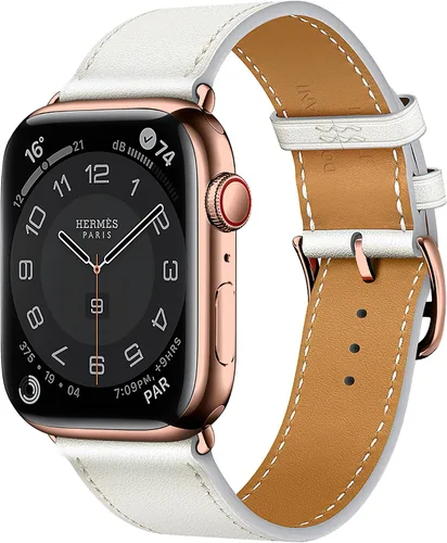 Miniatura 17 de LB1 - Correa de cuero para Apple Watch para mujeres y hombres, SE Ultra 2 de 1.575 in 1.732 in 1.811 in 1.654 in 1.772 in 1.614 in 1.496 in 1.929 in
