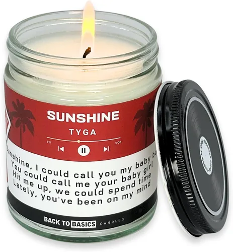 Miniatura 29 de Back to Basics Juego de velas premium Taylor - 3 velas veganas de cera de soja y coco perfumadas para decoración del hogar, regalos de cumpleaños