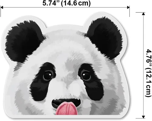 Miniatura 2 de WIRESTER Decoración de imán de nevera para refrigerador de cocina, oso panda bebé