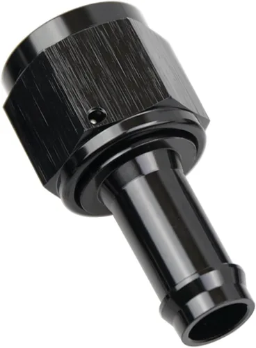 Miniatura 10 de Recta 6AN hembra giratoria a 1/4 "empuje en manguera adaptador de montaje de púas aluminio negro