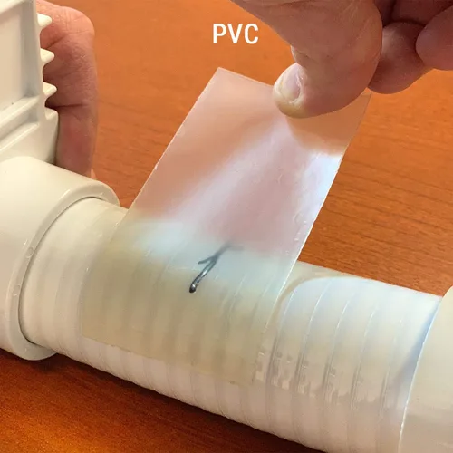 Miniatura 6 de Kit de parches de sellado de fugas para bañera de hidromasaje y piscina, transparente, ultra adhesivo, impermeable, reparación para vinilo, PVC