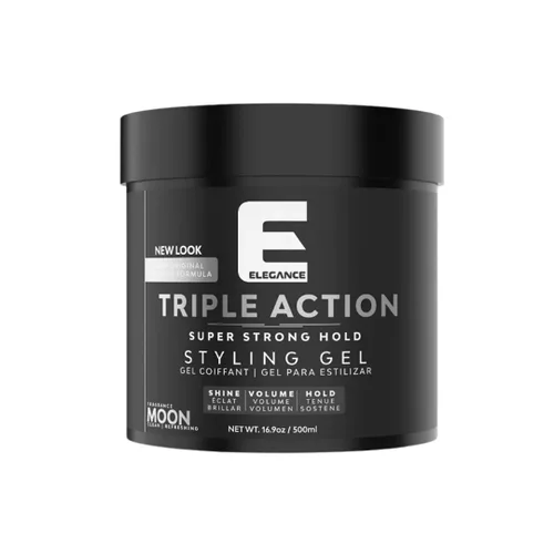 Miniatura 8 de E Elegance Earth Fragrance Gel para el cabello de triple acción para hombres y mujeres - Sujeción súper fuerte, volumen extremo y brillo de larga