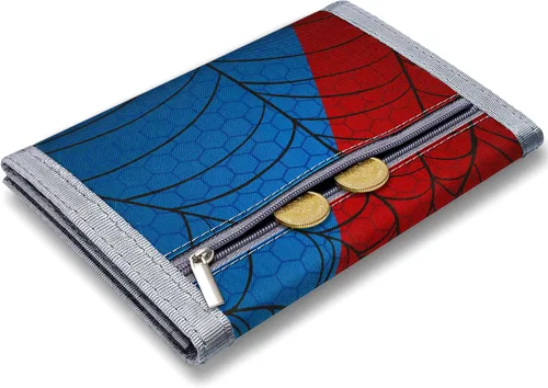 Miniatura 2 de Yollber Carteras para niños con bolsillo para monedas, carteras para niños de 4 a 18 años, billetera triple para niños, cartera novedosa