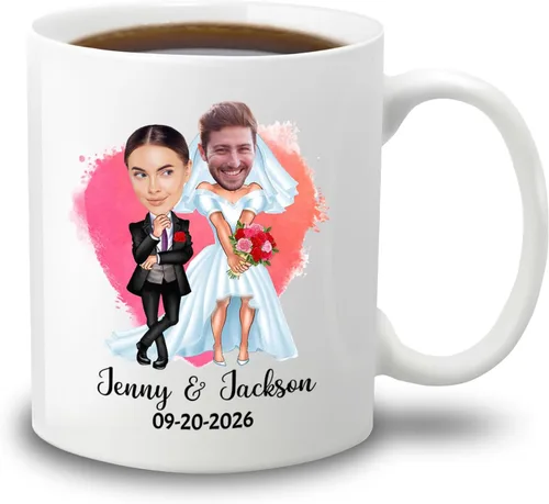 Miniatura 20 de Taza de café personalizada con foto de doctor de 11 y 15 onzas, divertida taza de café de doctor regalo para agradecer a hombres, mujeres, cirujano