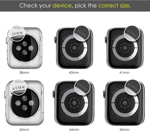 Miniatura 8 de NewWays Paquete de 2 carcasas brillantes para Apple Watch, 1.496 pulgadas, Series 3, 2, 1, diamantes de imitación de cristal con diamantes