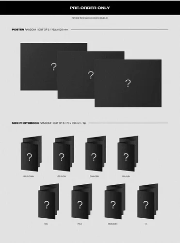 Miniatura 2 de STRAY KIDS in Life [IN生] 1st Repackage Album LIMITED EDITION 1ea CD+72p Photo Book+2ea Photo Card+1ea Post Card / GIFT ( Photo Card+ mask )