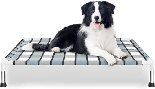 Miniatura 9 de Caghash Cama elevada para perros al aire libre, cama elevada para perros al aire libre, cama elevada para mascotas, cuna para el gusto