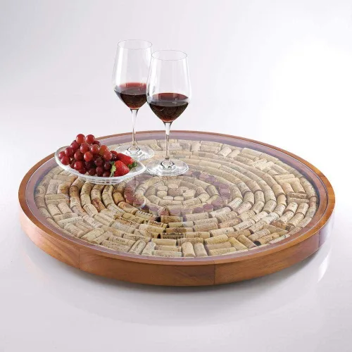 Miniatura 8 de Corchos de vino, grado Premio, auténticos, totalmente naturales, impresos de alta calidad, corcho de grado artesanal, sin circular, uniforme