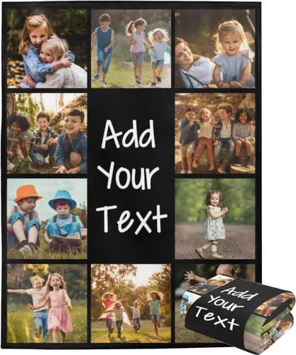Miniatura 125 de Mantas personalizadas con foto, manta de fotos personalizada, mantas personalizadas con imagen, regalos personalizados para mujeres, hombres