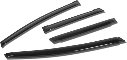 Miniatura 37 de Auto Dynasty 4 protectores de lluvia con cinta adhesiva para ventana compatibles con Honda Civic 1996-2000 de 4 puertas, protectores de lluvia