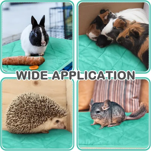 Miniatura 70 de Paquete de 4 Almohadillas Autocalentables para Gatos, Alfombrilla Autocalentable para Perros que Refleja el Calor Corporal, Almohadilla Térmica