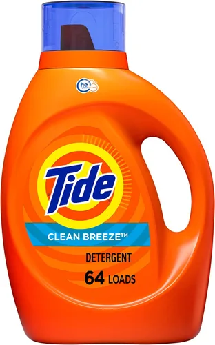 Miniatura 23 de Tide Detergente líquido para ropa, original, 100 cargas, 146 onzas líquidas, compatible con alta eficiencia