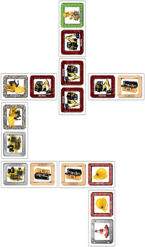 Miniatura 2 de MasterPieces Juegos para niños - Dominó de imagen de Caterpillar - Juego para niños y familia