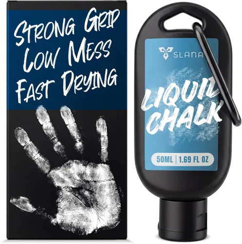 Liquid Chalk for Gym & Weightlifting – Fast-Drying Liquid Gym Chalk, Long-Lasting Grip – Mess-Free, Dust-Free Lifting Chalk, Climbing Chalk & Hand