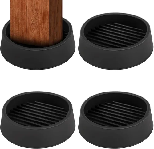 2 x 2 tazas de goma para muebles, almohadillas redondas antideslizantes para muebles, tazas antideslizantes para muebles, agarre antideslizante para