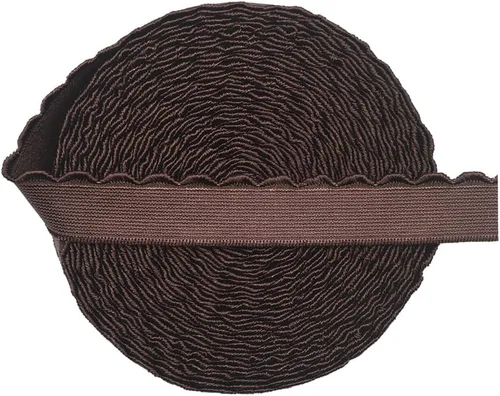 Miniatura 8 de Bristlegrass Banda elástica, elástica ancha para coser, correa elástica de 1/2 pulgada, 2 yardas, topacio azul, plegable, con lazo elástico