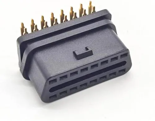 Miniatura 2 de Elecbee Diagnóstico femenino de ángulo recto del conector OBD2 OBD2 OBD2 del Pin 90° de OBD2 16 J1962F