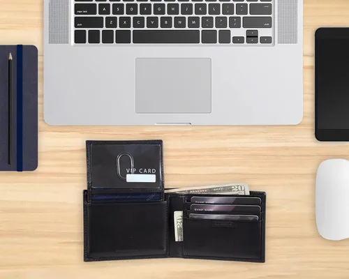 Miniatura 6 de Haggar Cartera de cuero para hombre